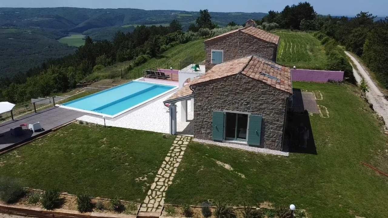 Villa San Silvestro Oprtalj Экстерьер фото